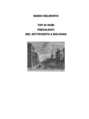 cover image of Tipi di nubi nel settecento a Bologna